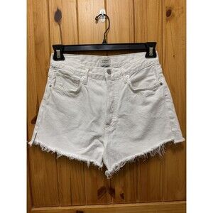 Citizens of Humanity White Annabelle Relaxed Vintage Jean Short Size 27
